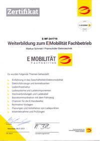 Fachbetrieb E.- Mobilität